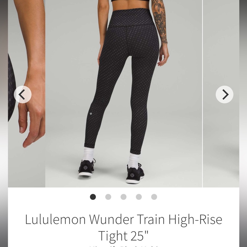 Lululemon Wunder Train High-Rise Tight 25"